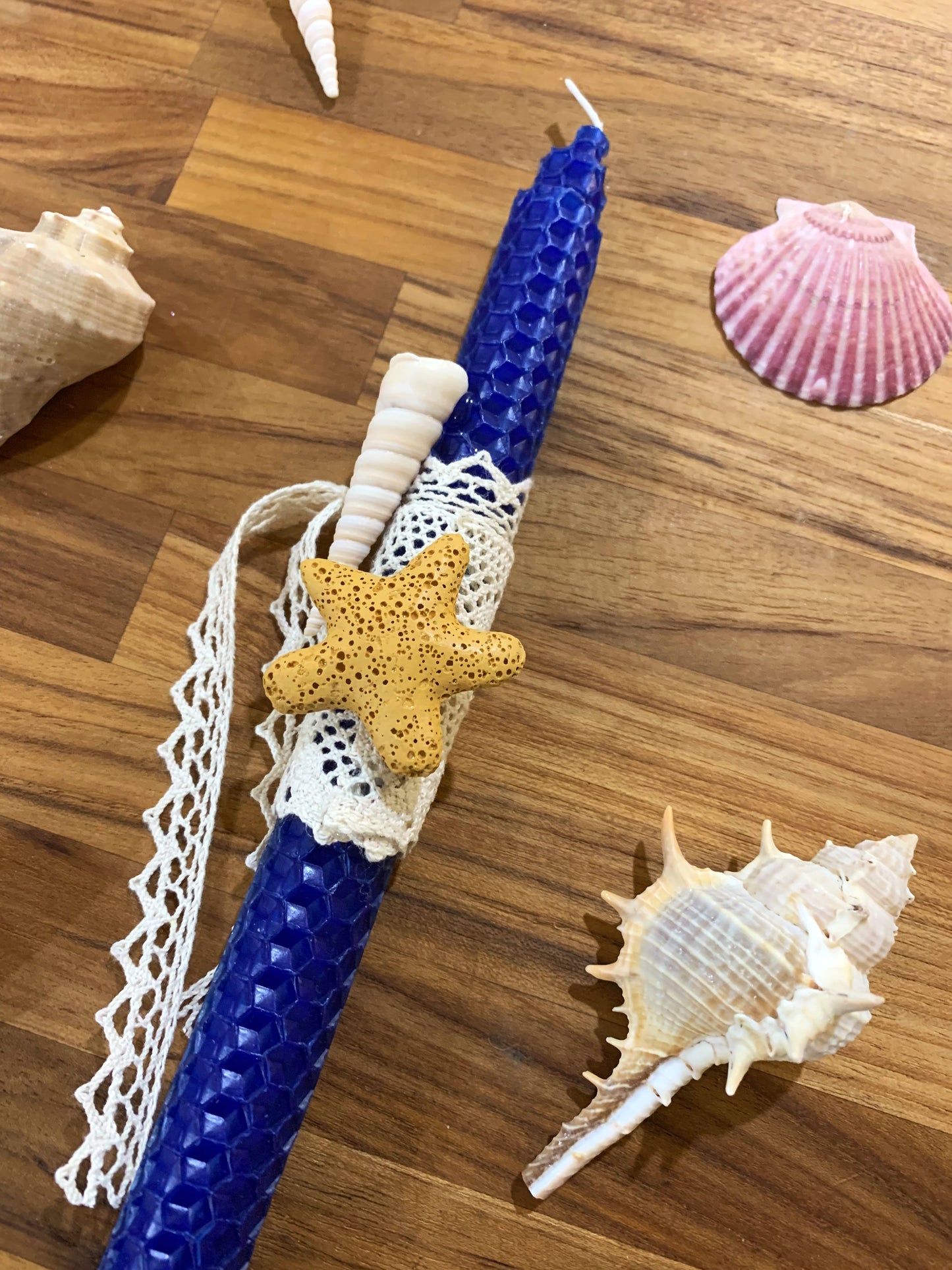 A star that fell into the deep ocean and now it' s a starfish...