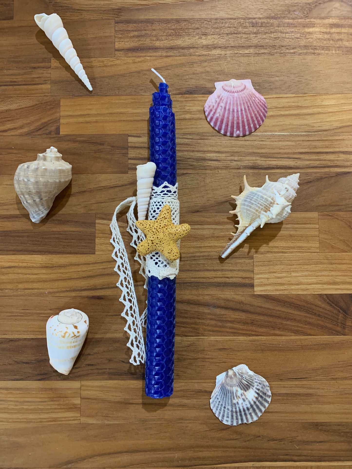 A star that fell into the deep ocean and now it' s a starfish...