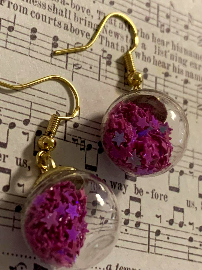 Dark purple stars in a ball