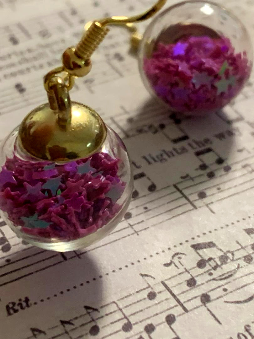 Dark purple stars in a ball